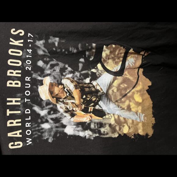Garth Brooks T-shirt - World Tour 2014-17 Shirt XL - Picture 4 of 5